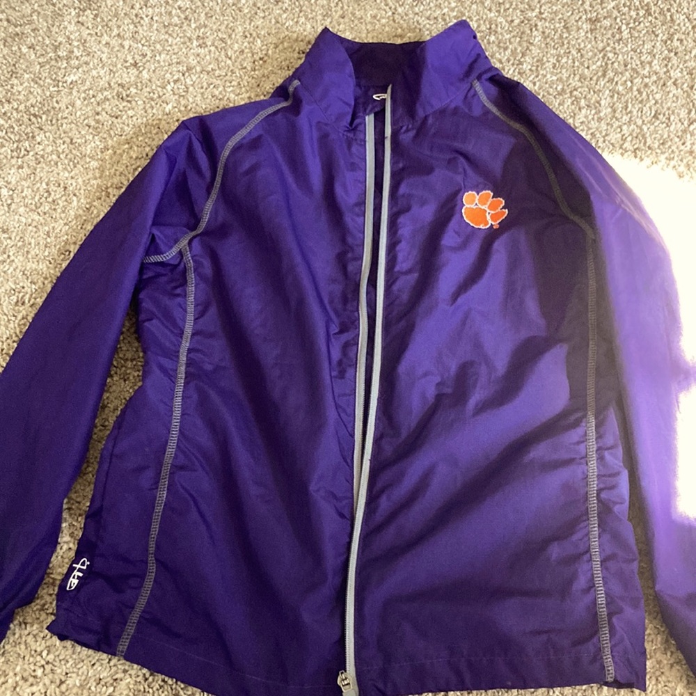 Clemson rain jacket